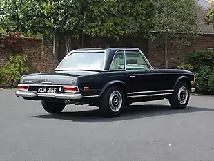 Used 1968 Mercedes-Benz 280SL Pagoda Black - Interior and Exterior details 3