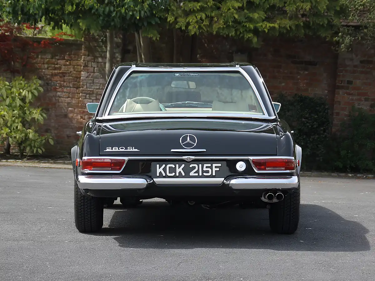 Used 1968 Mercedes-Benz 280SL Pagoda Black - Interior and Exterior details 5