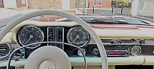 Used 1968 Mercedes-Benz 280SL Pagoda Black - Interior and Exterior details 15
