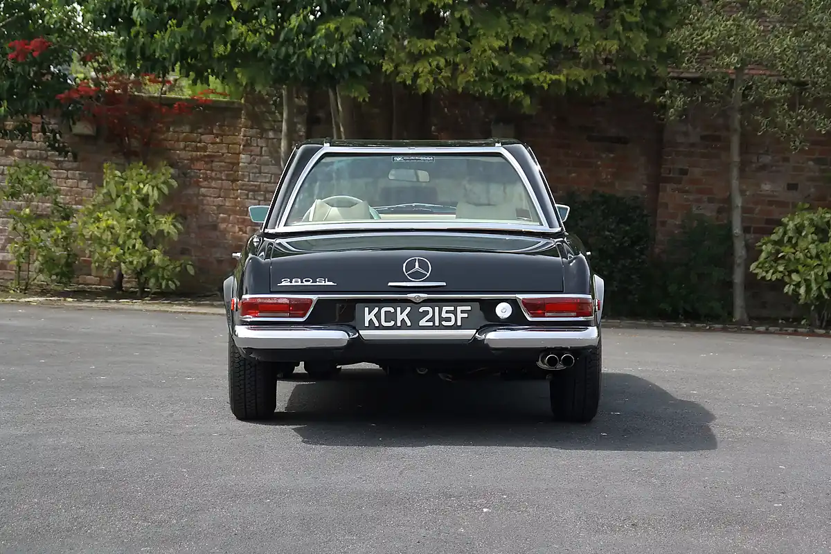 Used 1968 Mercedes-Benz 280SL Pagoda Black - Interior and Exterior details 5