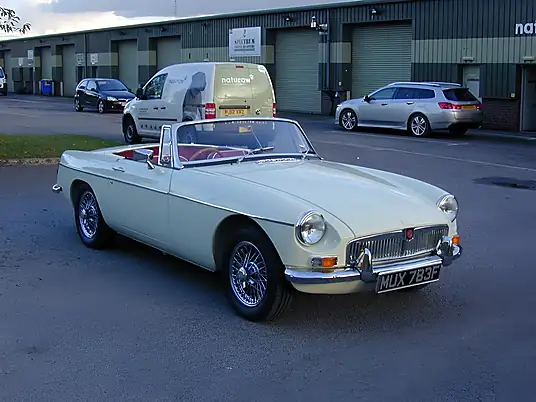 1968 MG MGB Chrome Bumper Roadster