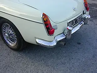 Used 1968 MG Mgb Chrome Bumper Roadster White - Interior and Exterior details 10