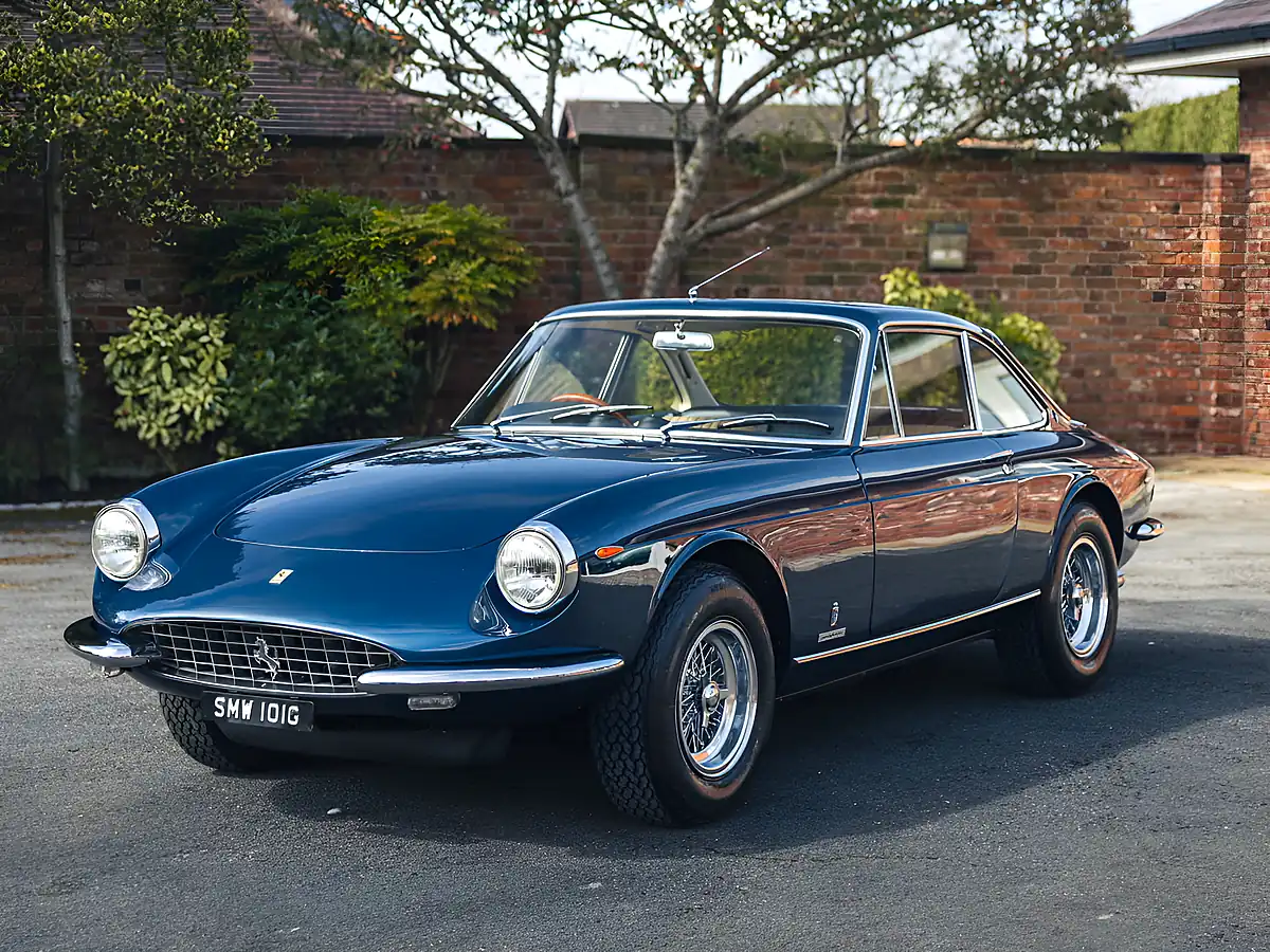 Used 1969 Ferrari 365 Gtc Blue - Front View