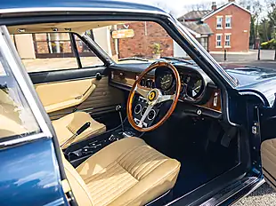 Used 1969 Ferrari 365 Gtc Blue - Interior and Exterior details 12