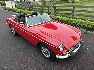 Used 1969 MG B Roadster Red - Interior and Exterior details 4