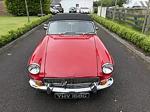Used 1969 MG B Roadster Red - Interior and Exterior details 6