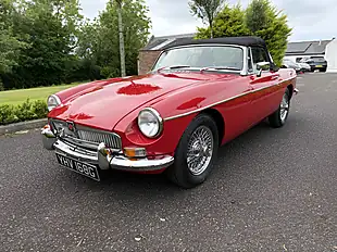 Used 1969 MG B Roadster Red - Interior and Exterior details 7