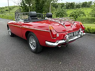 Used 1969 MG B Roadster Red - Interior and Exterior details 9