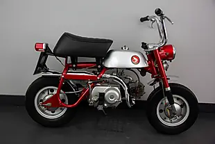 Used 1970 Honda Z50A Monkey Bike Silver - Interior and Exterior details 12