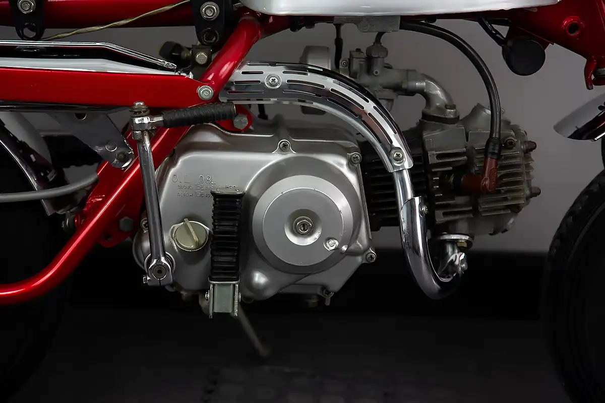 Used 1970 Honda Z50A Monkey Bike Silver - Interior and Exterior details 14