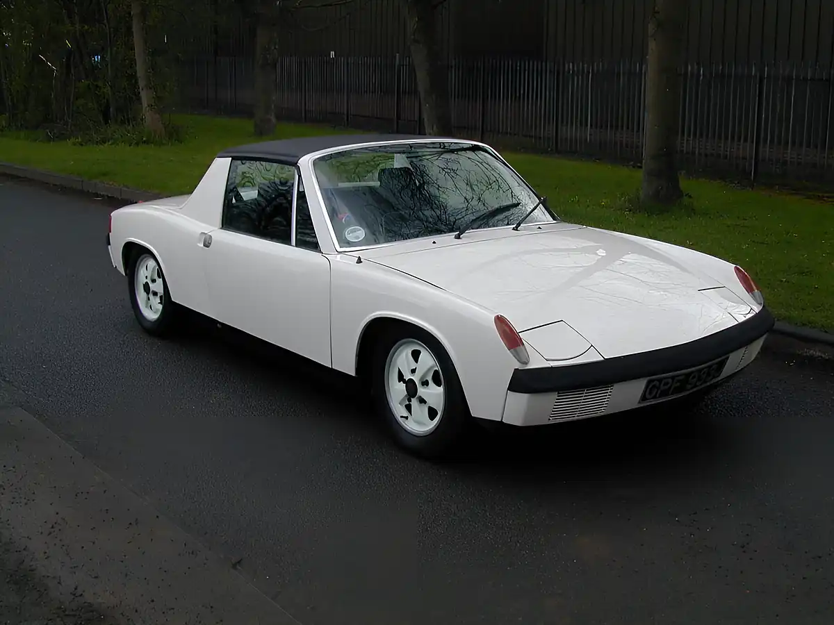 Used 1970 Porsche 914 Targa Lhd Grand Prix White - Front View