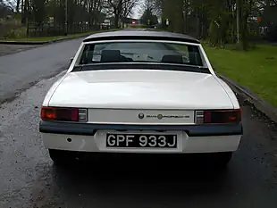 Used 1970 Porsche 914 Targa Lhd Grand Prix White - Interior and Exterior details 5