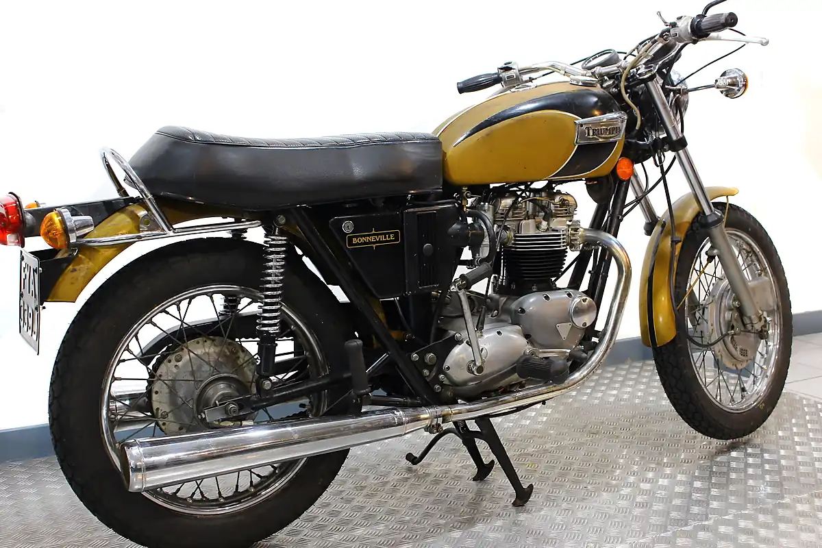 Used 1971 Triumph Bonneville T120R Brown - Interior and Exterior details 3