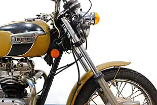Used 1971 Triumph Bonneville T120R Brown - Interior and Exterior details 4