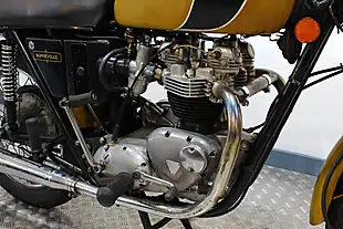 Used 1971 Triumph Bonneville T120R Brown - Interior and Exterior details 6