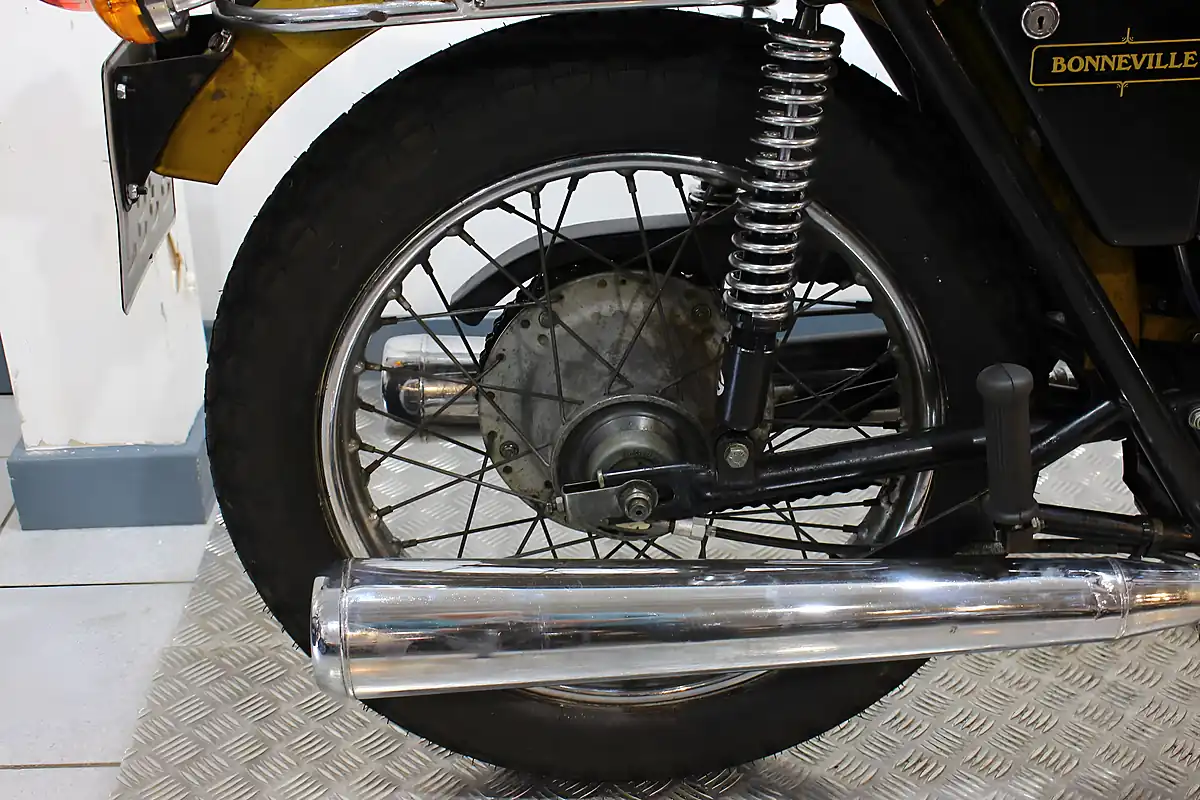 Used 1971 Triumph Bonneville T120R Brown - Interior and Exterior details 7