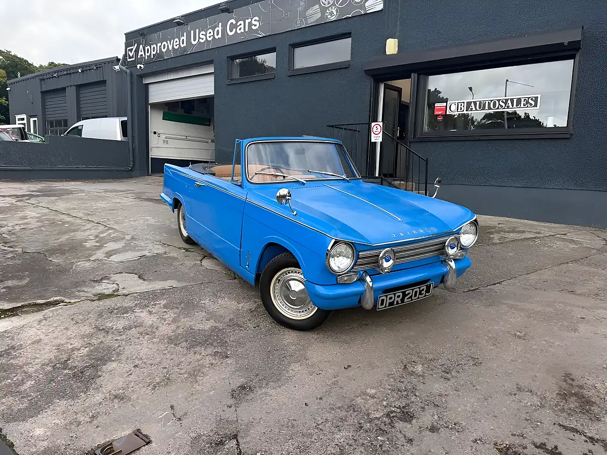 Used 1971 Triumph Herald Blue - Front View