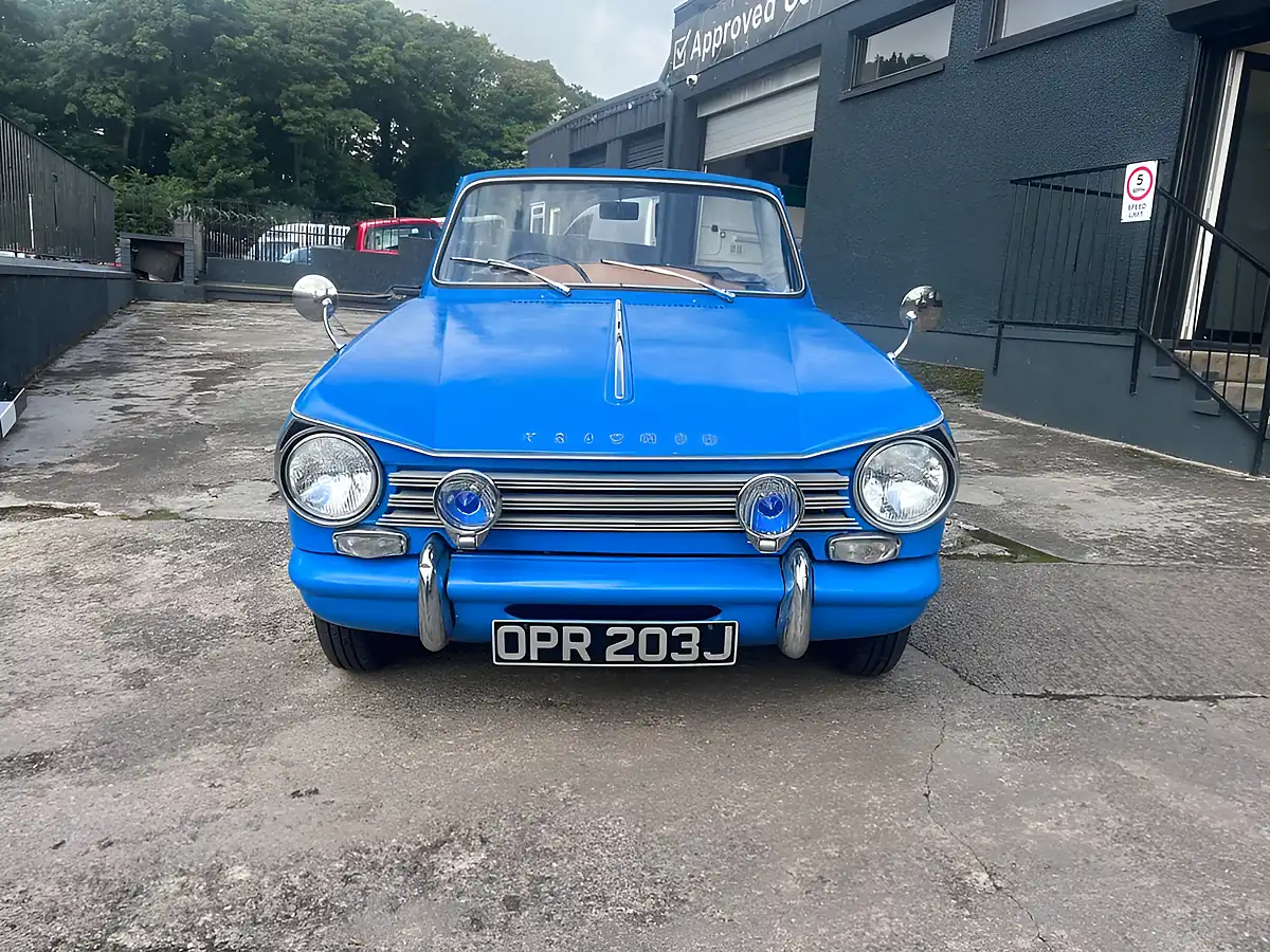 Used 1971 Triumph Herald Blue - Interior and Exterior details 2