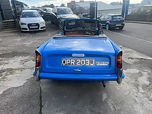 Used 1971 Triumph Herald Blue - Interior and Exterior details 6