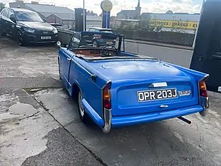 Used 1971 Triumph Herald Blue - Interior and Exterior details 7