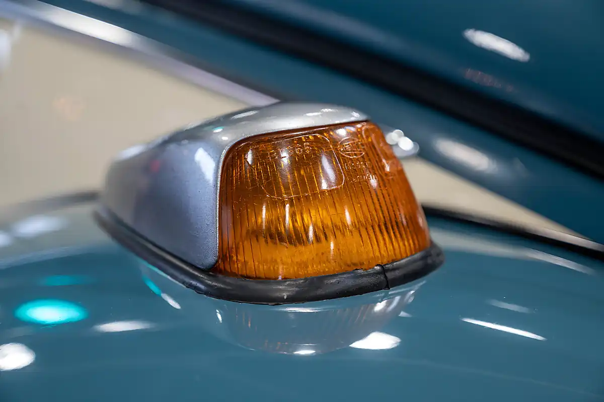 Used 1971 Volkswagen Beetle Square Window Dove Blue - Interior and Exterior details 17