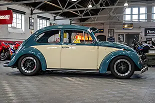 Used 1971 Volkswagen Beetle Square Window Dove Blue - Interior and Exterior details 2