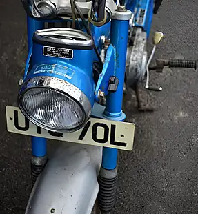 Used 1972 Honda ST70 Original Blue - Interior and Exterior details 12
