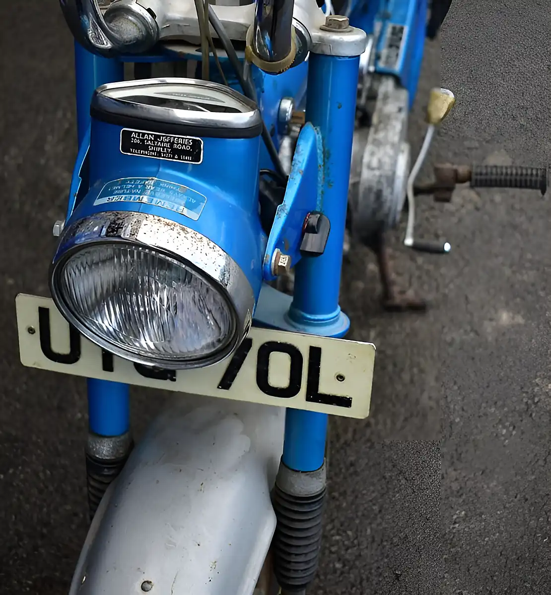 Used 1972 Honda ST70 Original Blue - Interior and Exterior details 12