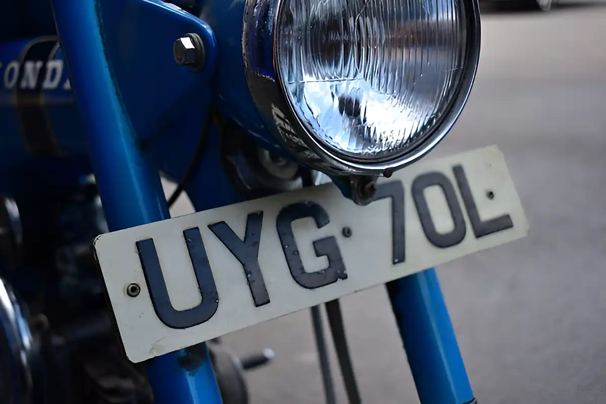 Used 1972 Honda ST70 Original Blue - Interior and Exterior details 18