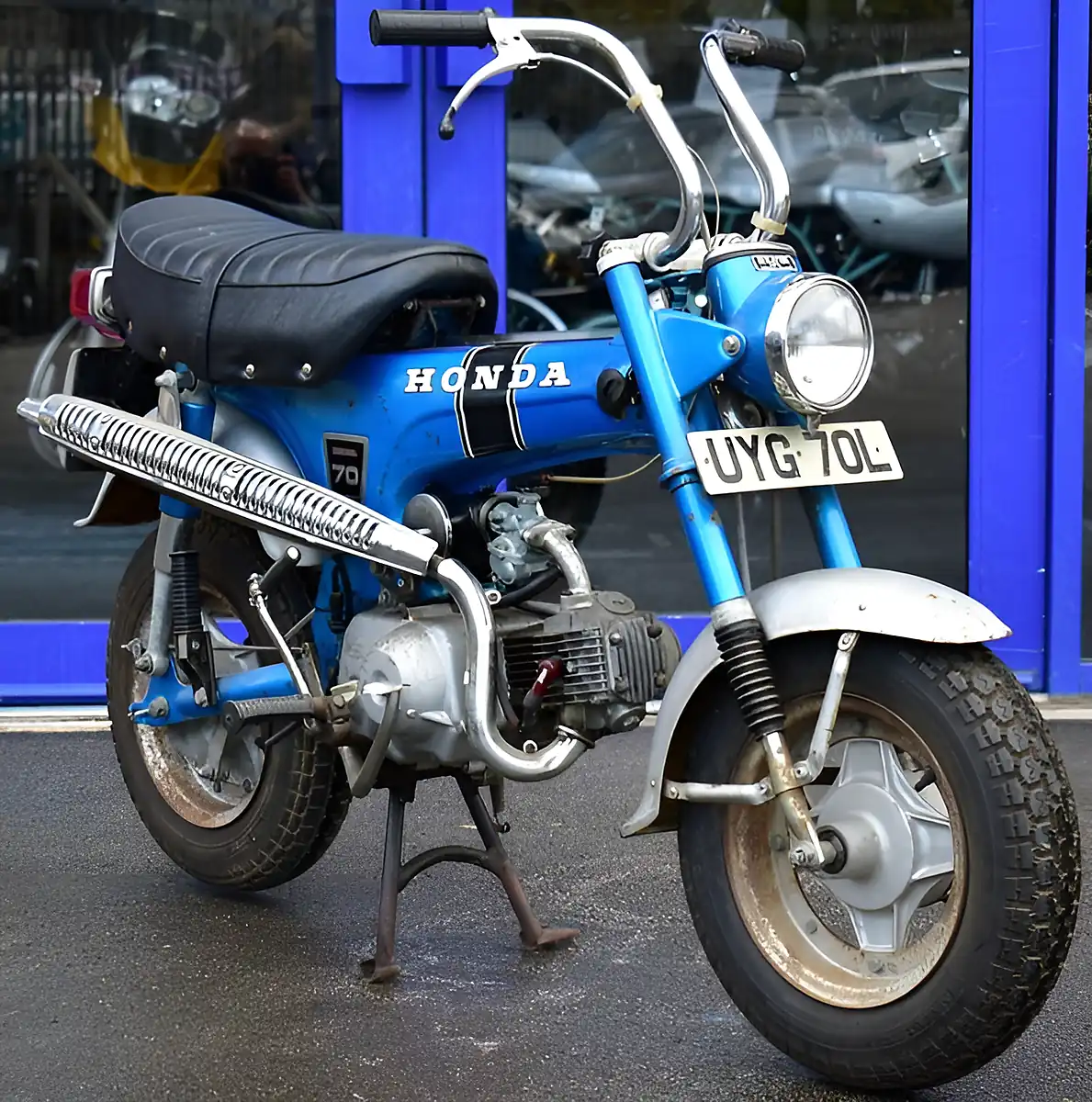 Used 1972 Honda ST70 Original Blue - Interior and Exterior details 4