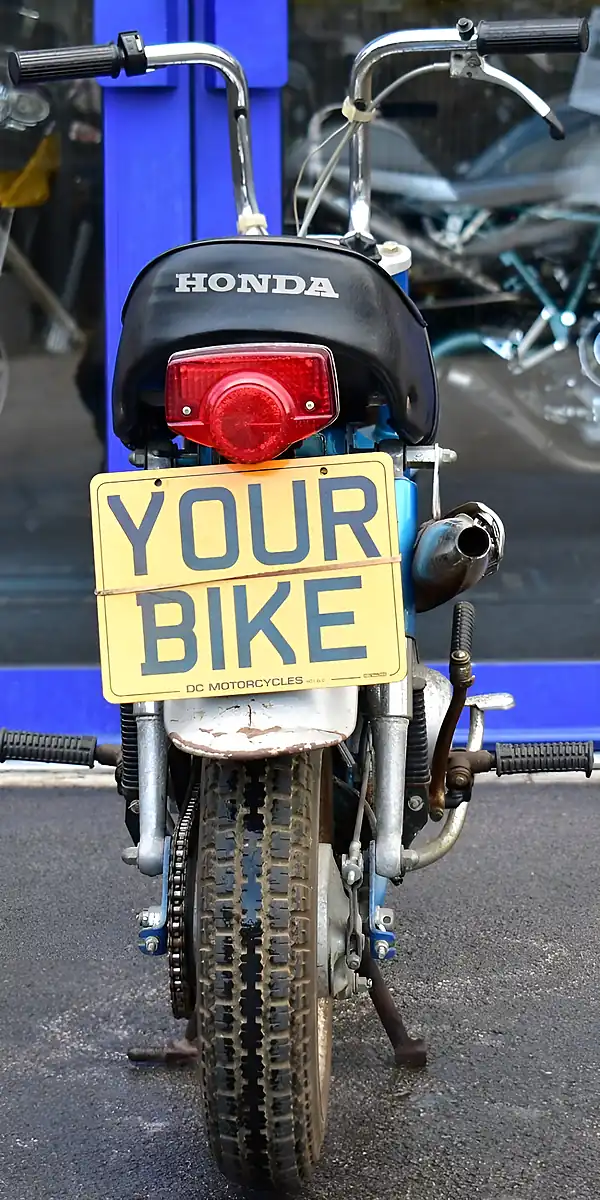 Used 1972 Honda ST70 Original Blue - Interior and Exterior details 7