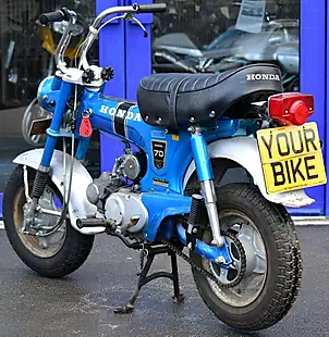 Used 1972 Honda ST70 Original Blue - Interior and Exterior details 8