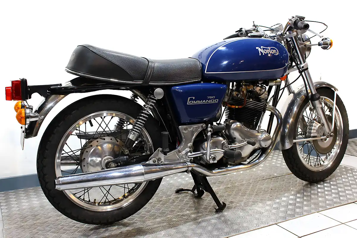 Used 1972 Norton Commando Mk Iv Interstate Blue - Interior and Exterior details 3