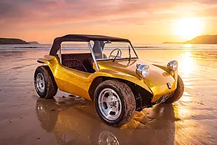 Used 1972 Volkswagen Beach Buggy Meyers Manx Recreation Gold - Interior and Exterior details 2