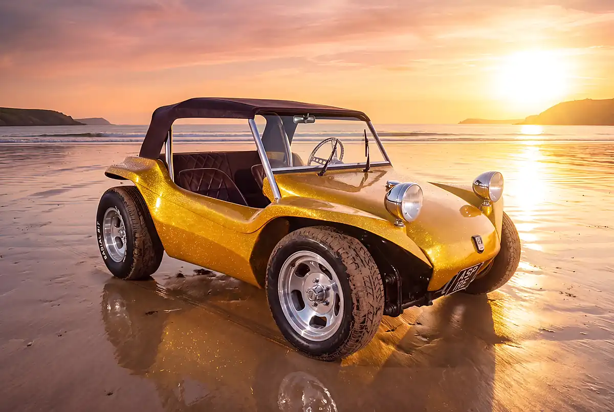 Used 1972 Volkswagen Beach Buggy Meyers Manx Recreation Gold - Interior and Exterior details 2