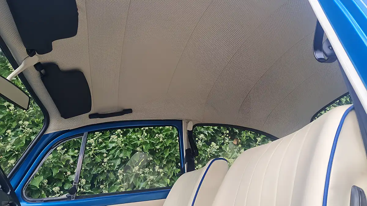Used 1972 Volkswagen Beetle 1303 Super Bug Alaska Blue Metallic - Interior and Exterior details 15