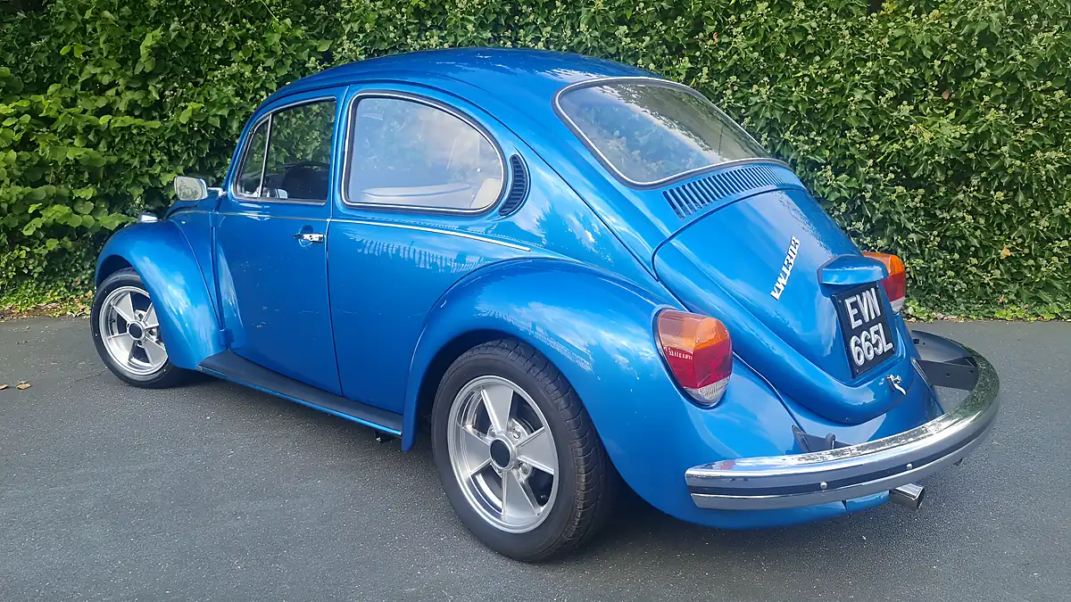 Used 1972 Volkswagen Beetle 1303 Super Bug Alaska Blue Metallic - Interior and Exterior details 3