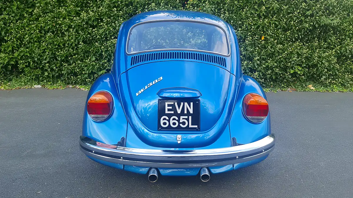 Used 1972 Volkswagen Beetle 1303 Super Bug Alaska Blue Metallic - Interior and Exterior details 4