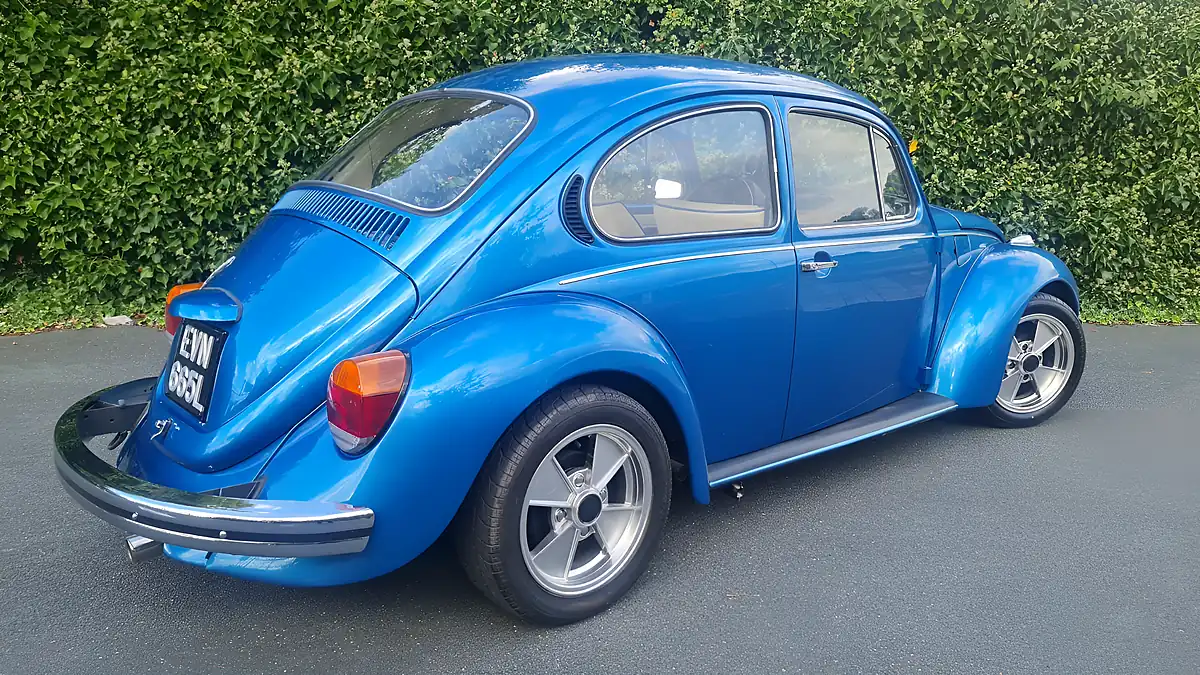 Used 1972 Volkswagen Beetle 1303 Super Bug Alaska Blue Metallic - Interior and Exterior details 5