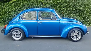 Used 1972 Volkswagen Beetle 1303 Super Bug Alaska Blue Metallic - Interior and Exterior details 6