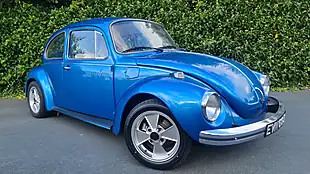 Used 1972 Volkswagen Beetle 1303 Super Bug Alaska Blue Metallic - Interior and Exterior details 8
