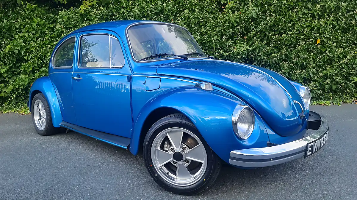 Used 1972 Volkswagen Beetle 1303 Super Bug Alaska Blue Metallic - Interior and Exterior details 8