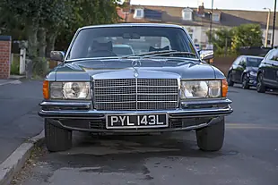 Used 1973 Mercedes-Benz 280 Se Silver Blue Metallic - Interior and Exterior details 3