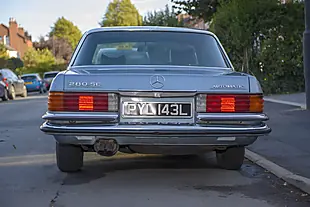Used 1973 Mercedes-Benz 280 Se Silver Blue Metallic - Interior and Exterior details 4