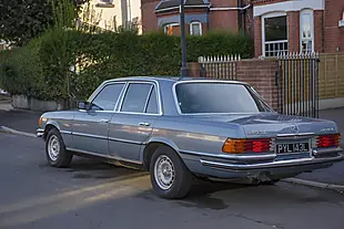 Used 1973 Mercedes-Benz 280 Se Silver Blue Metallic - Interior and Exterior details 5