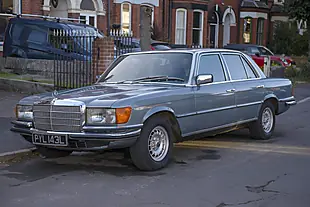 Used 1973 Mercedes-Benz 280 Se Silver Blue Metallic - Interior and Exterior details 6