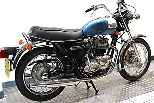 Used 1973 Triumph Bonneville T140V Export Model Blue - Interior and Exterior details 3