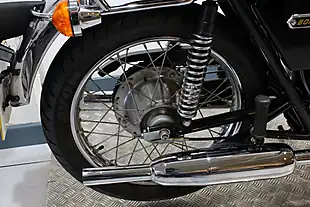 Used 1973 Triumph Bonneville T140V Export Model Blue - Interior and Exterior details 7