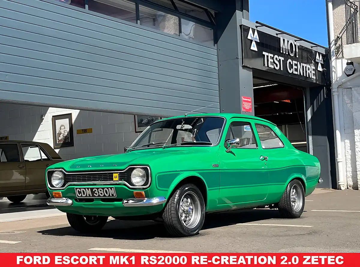 Used 1974 Ford Escort RS2000 Modena Green - Front View