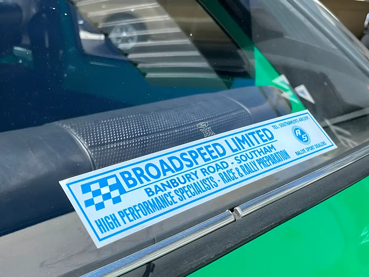 Used 1974 Ford Escort RS2000 Modena Green - Interior and Exterior details 13